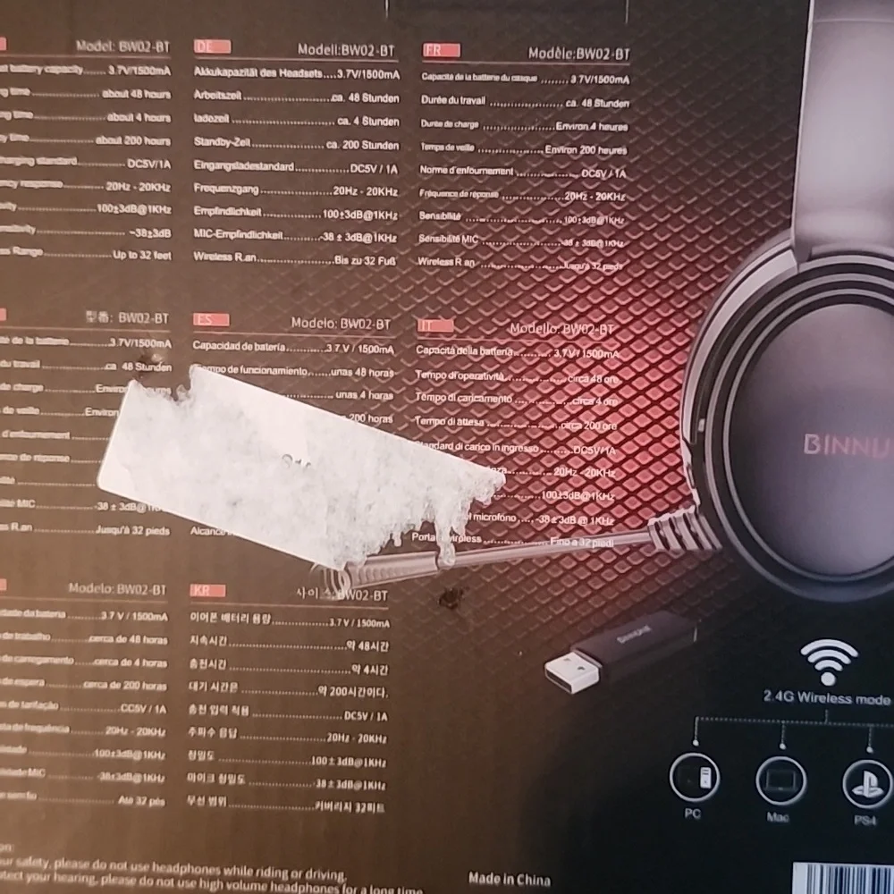 Wirless Gaming Headphones
